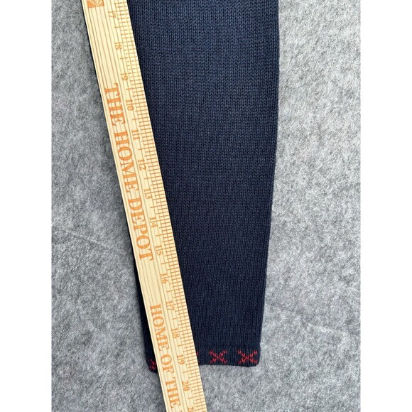 VTG Fall Cardigan Sweater Stitched Knit Months Pumpkin Ghost Grandma Teacher M - Picture 8 of 9